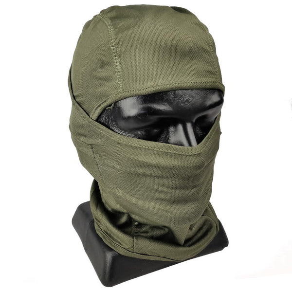 Olive Drab Tactical Balaclava - Mil-Tec - Beanies & Balaclavas