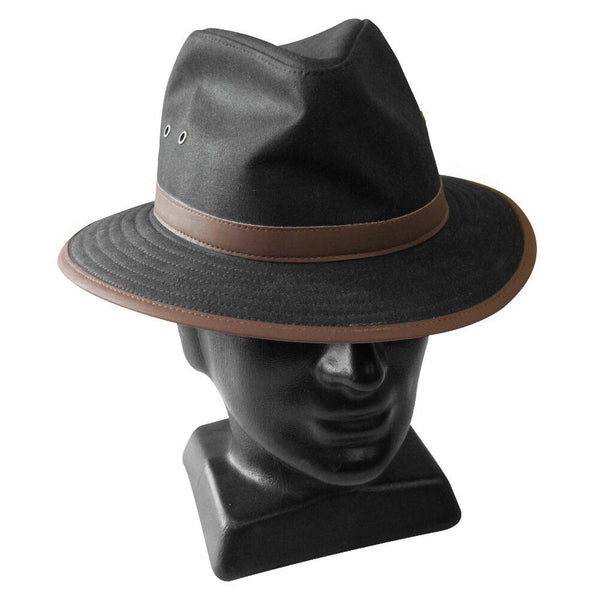 Madison Oilskin Hat - Outback Trading - Hats