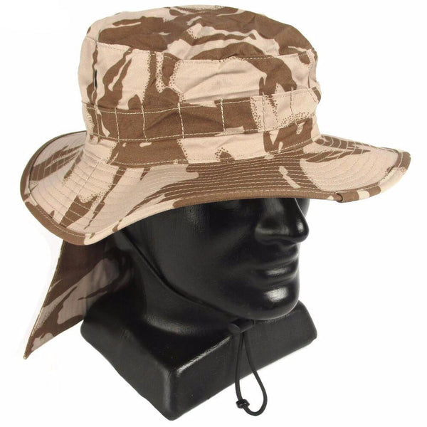 British Desert Boonie Hat - New - British Army Surplus - Boonies