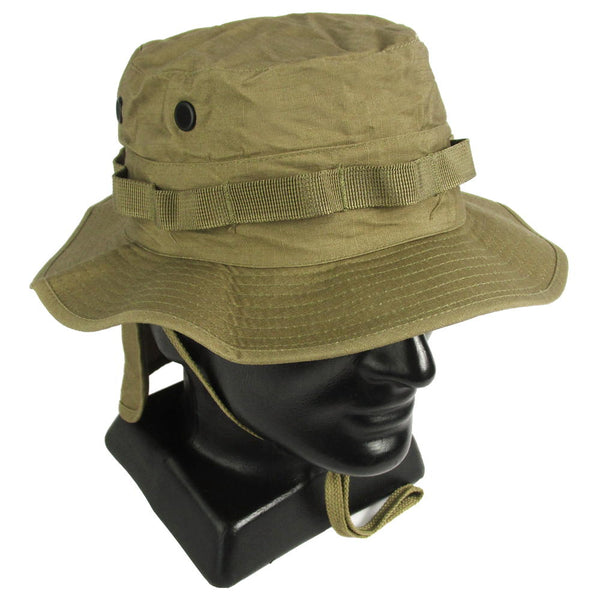 Coyote Boonie Hat with Neck Flap - Mil-Tec - Boonies