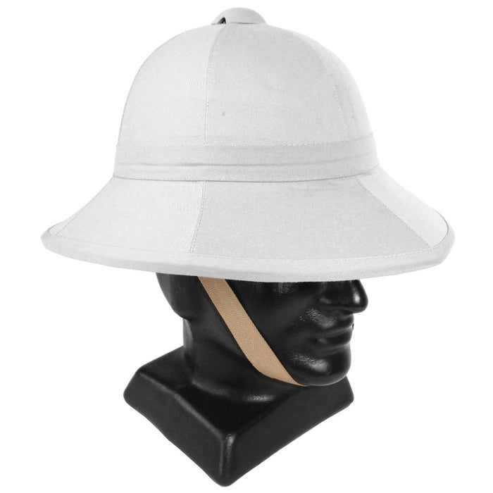 British Wolseley Pith Hat - White