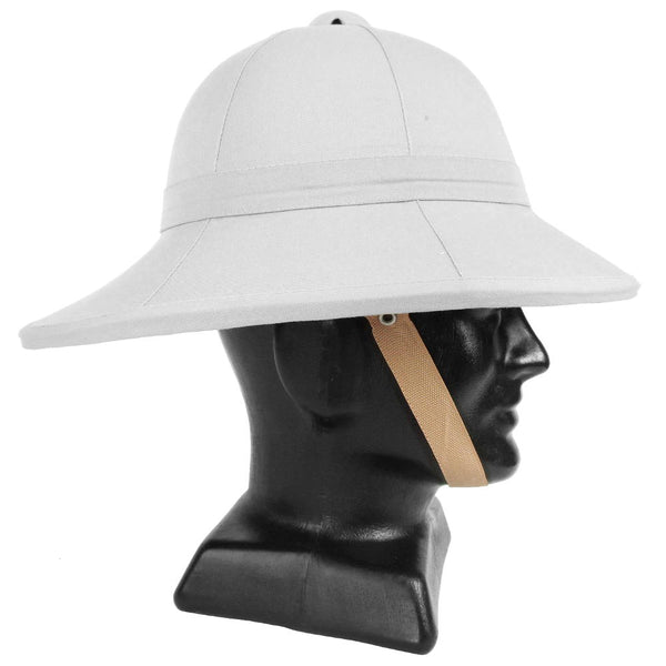 British Wolseley Pith Hat - White - Camo Systems - Pith Helmets