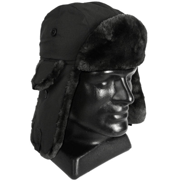 MA-1 Cold Weather Bomber Hat - Black - Mil-Tec - Hats