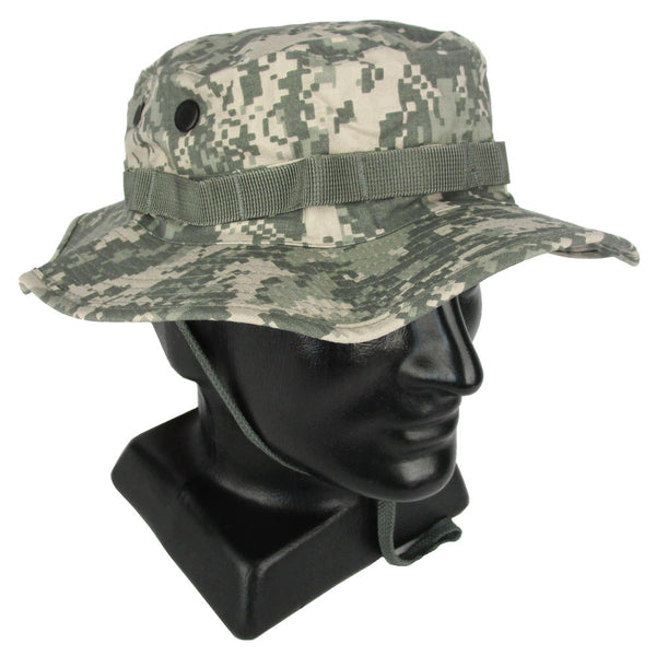 ACU Camouflage Boonie Hat - Mil-Tec - Boonies