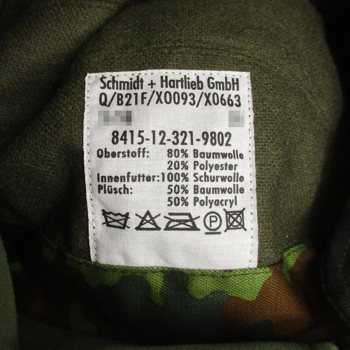 German Flecktarn Cold Weather Hat - German Army Surplus - Caps