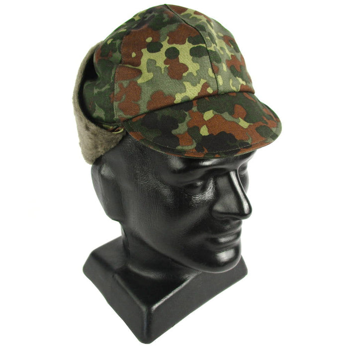 German Flecktarn Cold Weather Hat - German Army Surplus - Caps