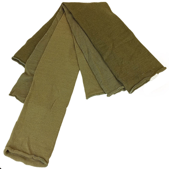 USGI Olive Drab Wool Tube Scarf