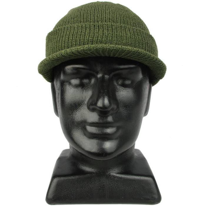 USGI Wool Jeep Cap - US Army Surplus - Beanies & Balaclavas