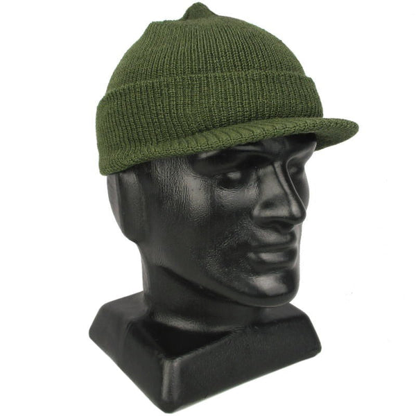 USGI Wool Jeep Cap - US Army Surplus - Beanies & Balaclavas