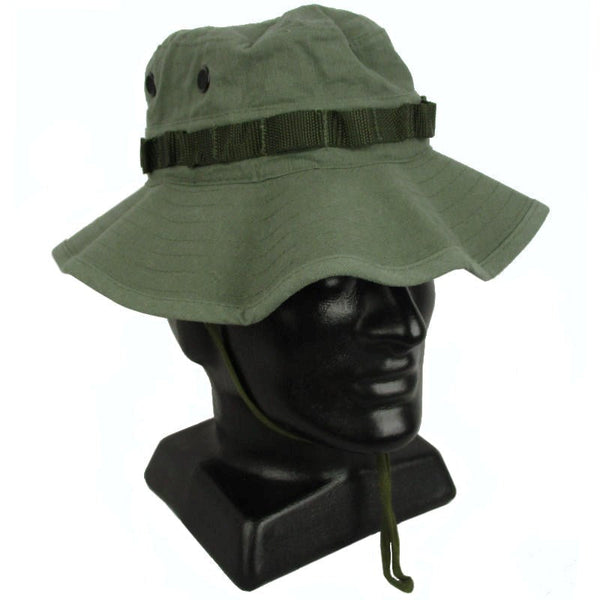 Vintage Vietnam Rip-Stop OD Boonie Hat - Rothco - Boonies