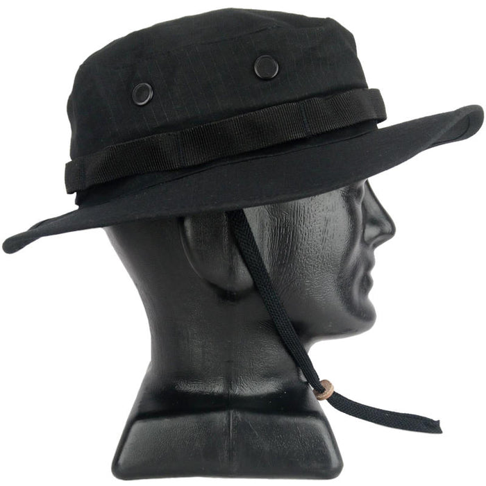 Black Boonie Hat - Mil-Tec - Boonies