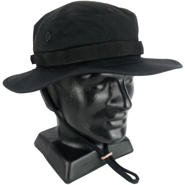 Black Boonie Hat - Mil-Tec - Boonies