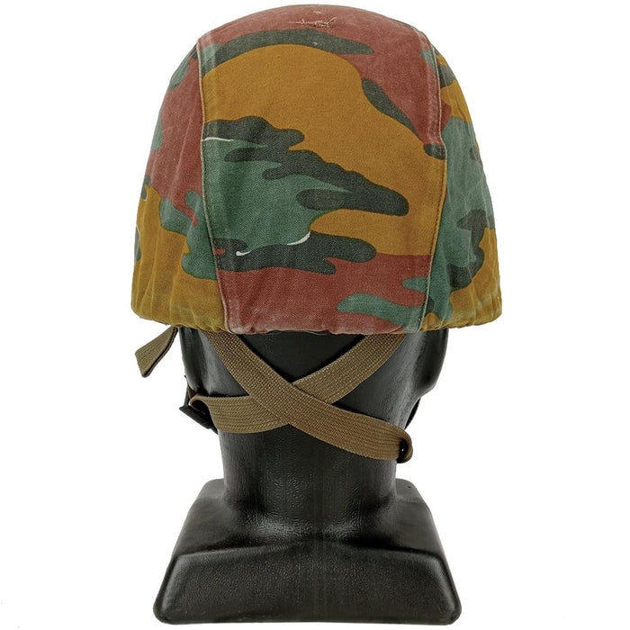 Belgian Jigsaw Camo Helmet Cover - Belgian Army Surplus - Helmets