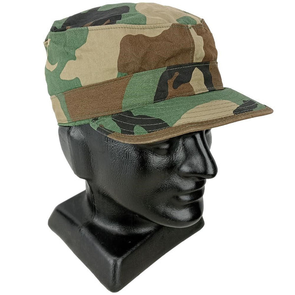 USGI Woodland Patrol Cap w/ Flaps