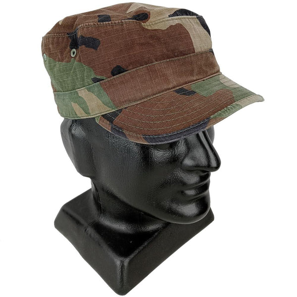 USGI Woodland Ripstop Patrol Cap - US Army Surplus - Caps