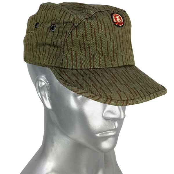 East German UTV Rain Camo Cap - East German Army Surplus - Caps