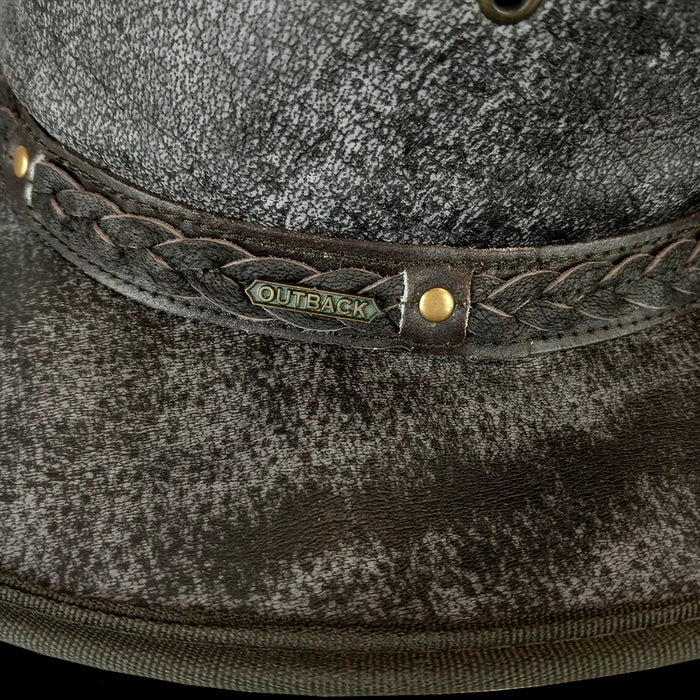 Outback Ironbark Leather Hat