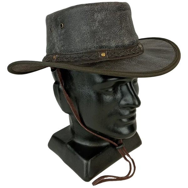 Outback Ironbark Leather Hat