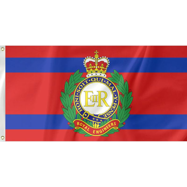 Royal Engineers Corps Flag - Unbranded - Flags, Badges & Insignia