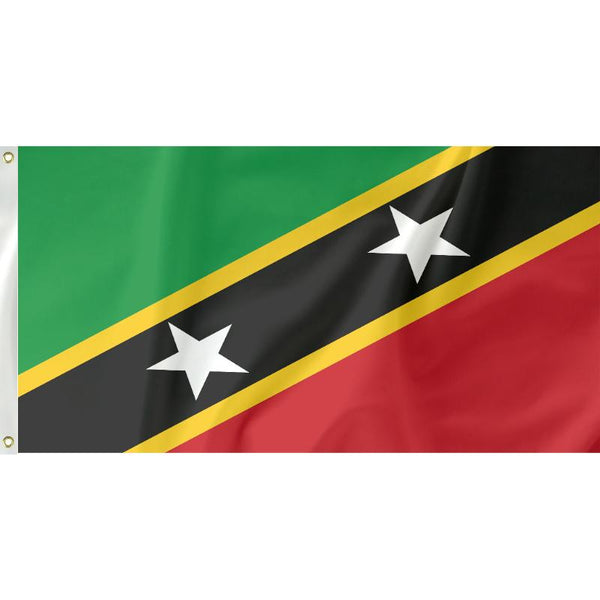 Saint Kitts and Nevis Flag - Unbranded - Flags, Badges & Insignia