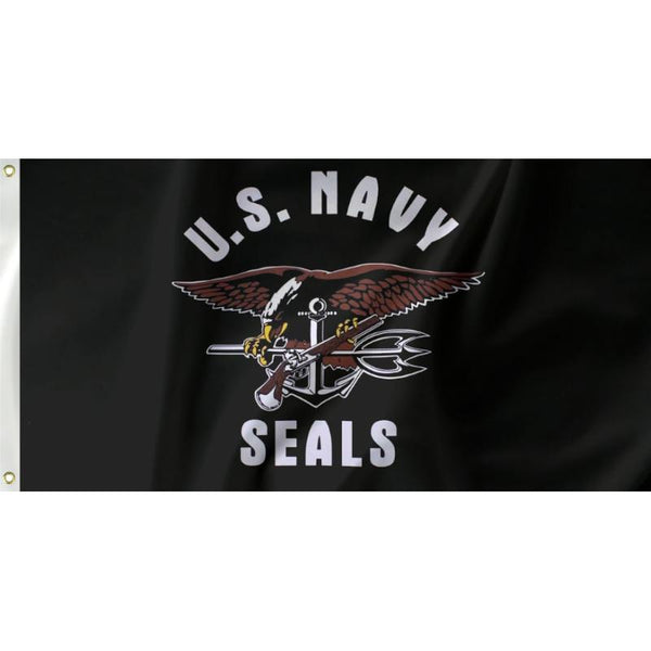 US Navy Seals Flag - Unbranded - Flags, Badges & Insignia