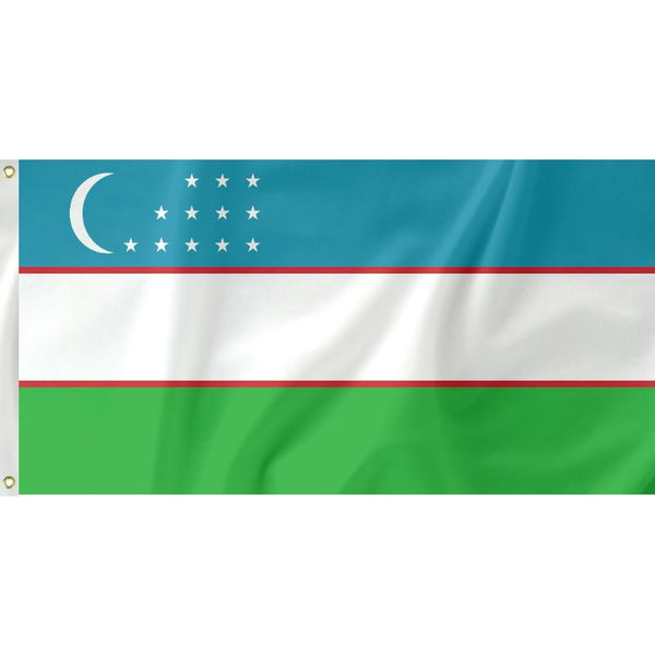 Uzbekistan Flag - Unbranded - Flags, Badges & Insignia