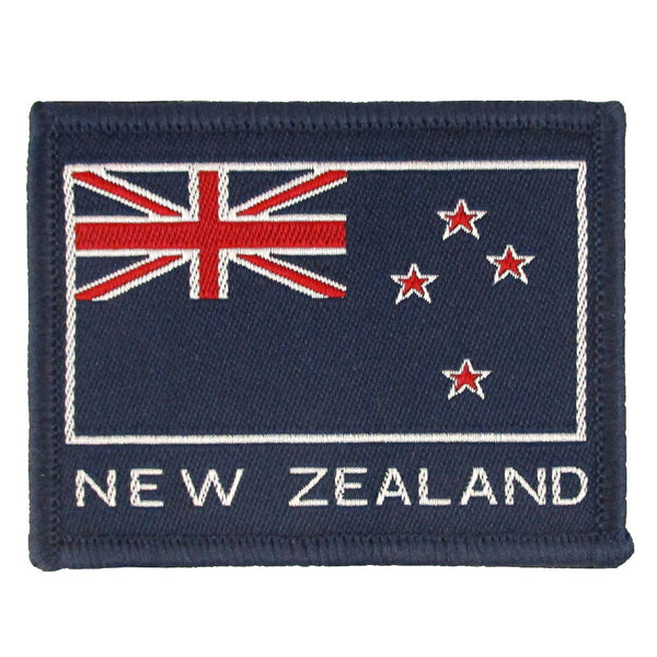 New Zealand Flag Embroidered Patch - Army and Outdoors - Flags, Badges & Insignia