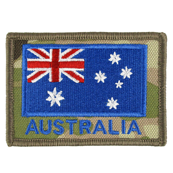 Australian Flag Embroidered Patch - Army and Outdoors - Flags, Badges & Insignia