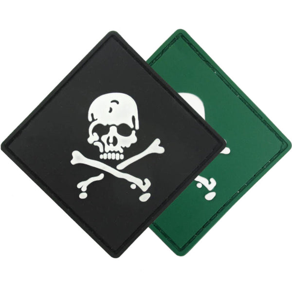 Skull PVC Patch - Unbranded - Flags, Badges & Insignia