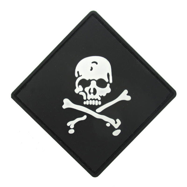 Skull PVC Patch - Unbranded - Flags, Badges & Insignia