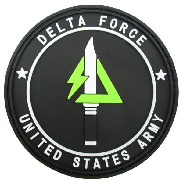 US Army Delta Force PVC Patch - Unbranded - Flags, Badges & Insignia