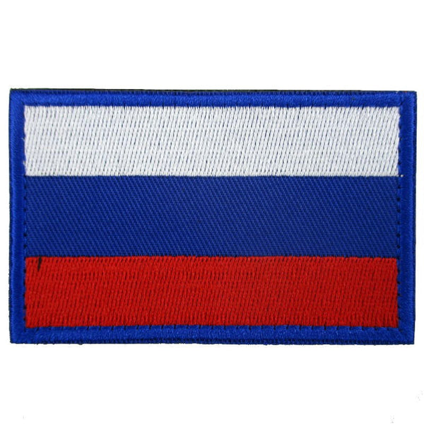 Russian Flag Embroidered Patch - Unbranded - Flags, Badges & Insignia