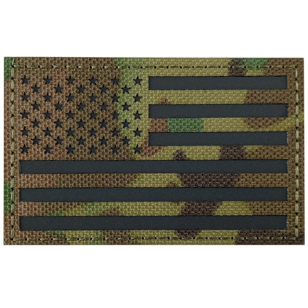 US Flag Replica Multicamo IR Patch - Unbranded - Flags, Badges & Insignia