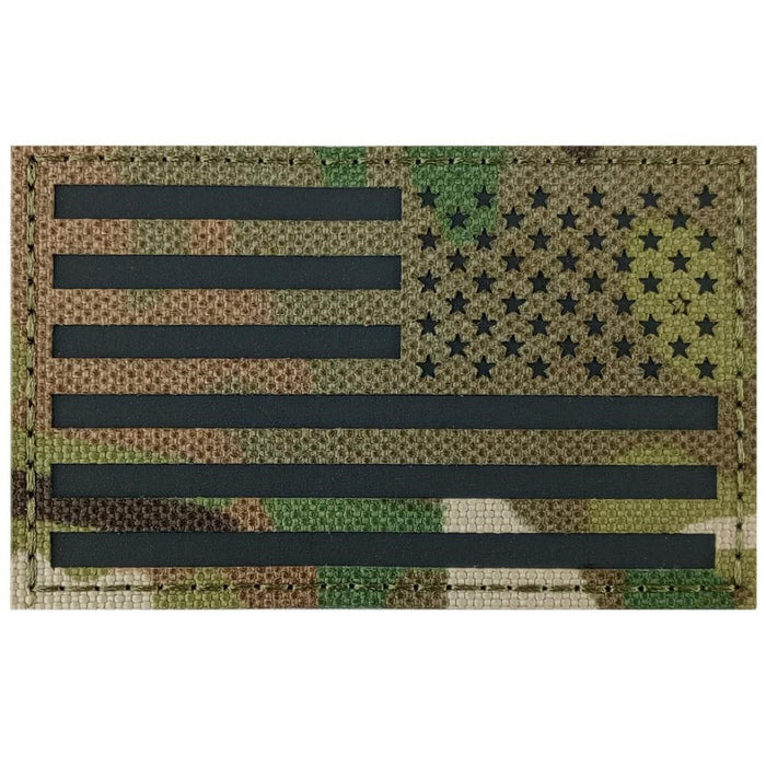 US Flag Replica Multicamo IR Patch