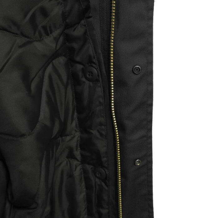 Black M65 Jacket With Liner - Mil-Tec - Field Jackets