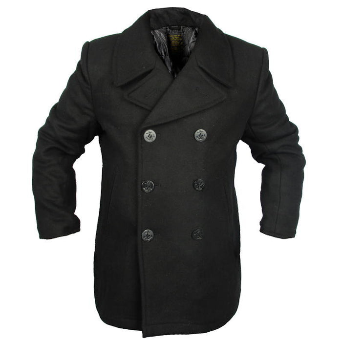 US Navy Style Pea Coat - Mil-Tec - Great Coats