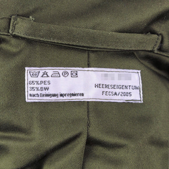 Austrian Army Olive Drab Jacket - Austrian Army Surplus - Field Jackets