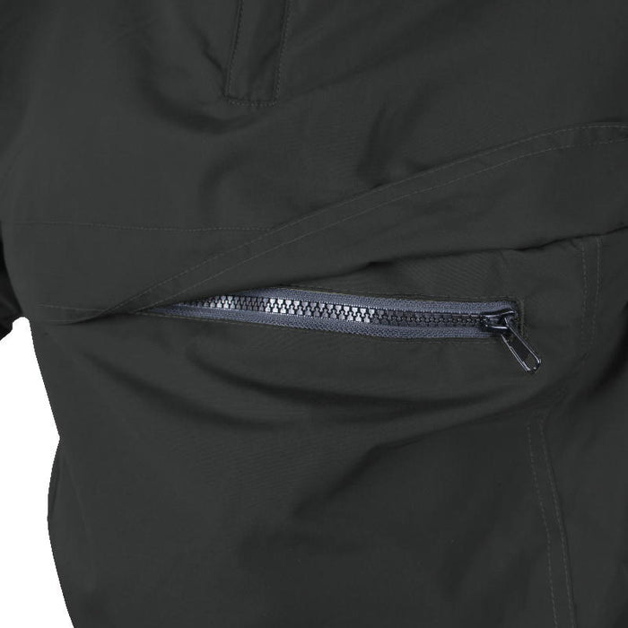 Tactical Fleece Lined Anorak - Black