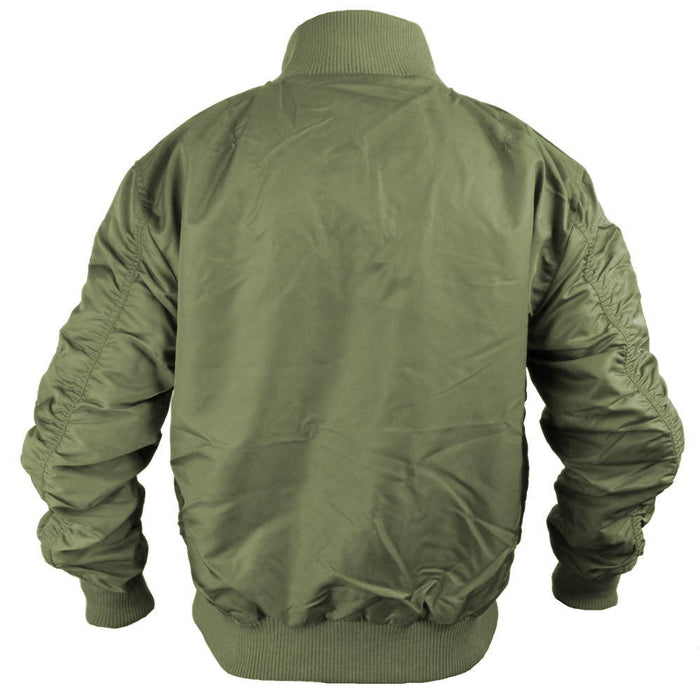 Olive Drab Tactical Flight Jacket - Mil-Tec - Flight Jackets