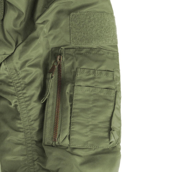 Olive Drab Tactical Flight Jacket - Mil-Tec - Flight Jackets