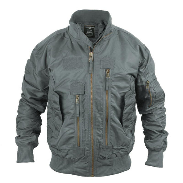 Urban Grey Tactical Flight Jacket - Mil-Tec - Flight Jackets