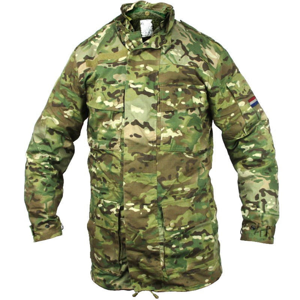 Dutch Army Multi-Layer Camo Jacket - Dutch Army Surplus - Rain Jackets