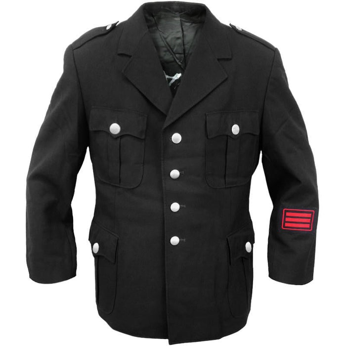 German Fire Department Dress Jacket - German Army Surplus - Dress Jackets