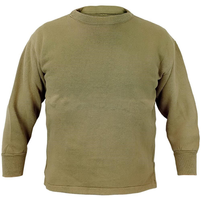 French Army Olive Drab Sweatshirt - French Army Surplus - Fleeces & Jerseys