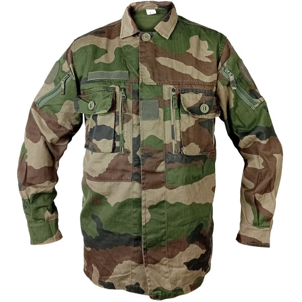 French Army F4 CE Camouflage Shirt - French Army Surplus - Field Shirts