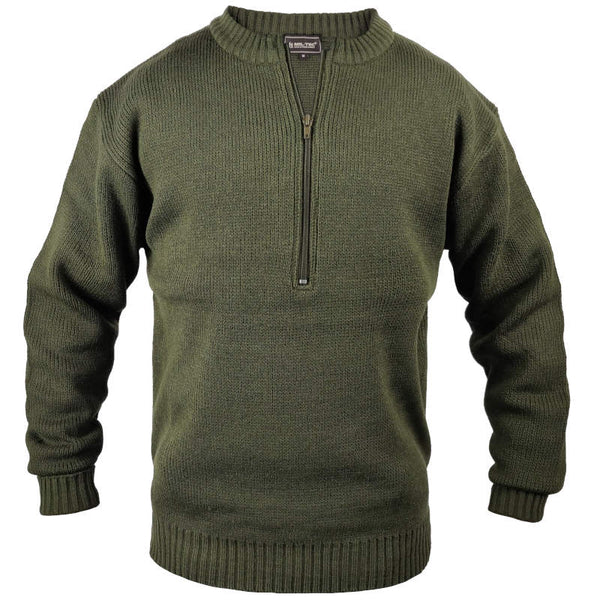 Swiss Olive Drab Jersey - Mil-Tec - Fleeces & Jerseys