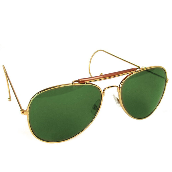 Green Lens Aviator Sunglasses - Mil-Tec - Eyewear