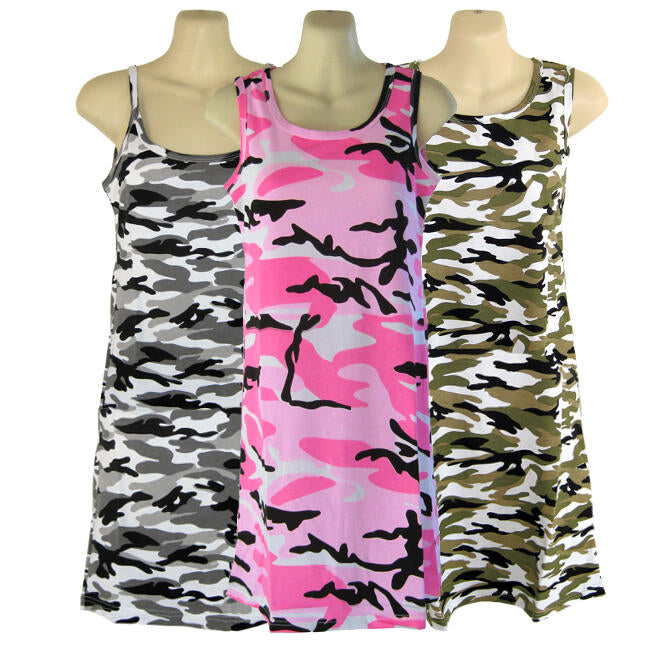 Camo Dress - Unbranded - Singlets & Tank Tops