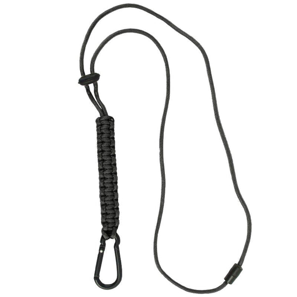 Paracord Lanyard - Black - Mil-Tec - Rope & Cordage