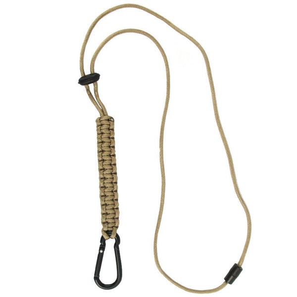 Paracord Lanyard - Coyote Brown - Mil-Tec - Rope & Cordage